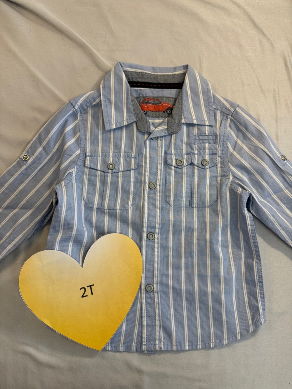 Marks & Spencer - Striped Button-Up Shirt
